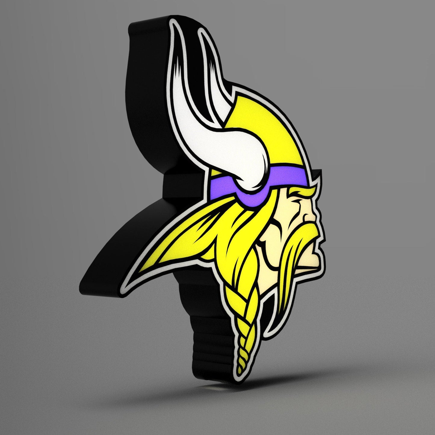 Minnesota Vikings LightBox - TM - NFL Team Logo - Football Decor