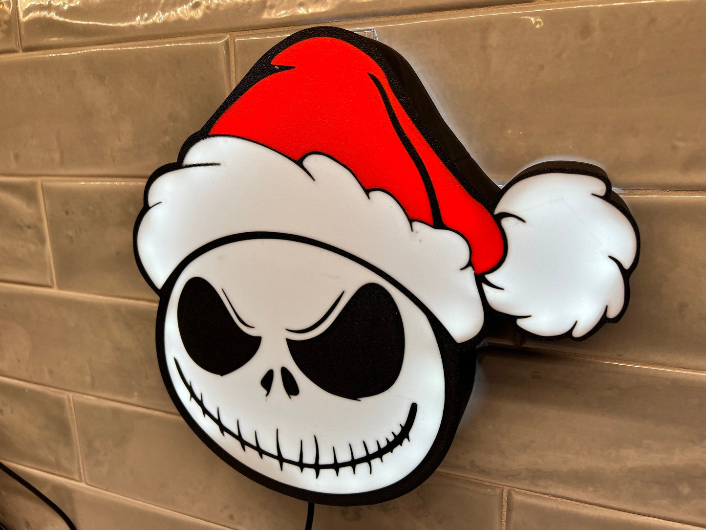 The Nightmare Before Christmas Jack Skellington Lightbox