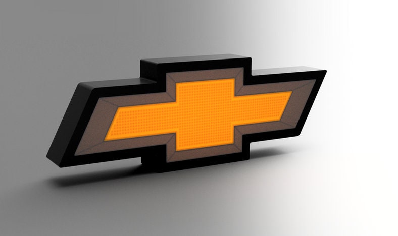 Chevy Car/Truck Logo LED LightBox Sign / Lamp (Chevrolet)