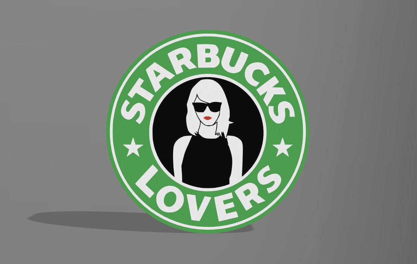 Taylor Swift Starbucks Lover LED Lightbox