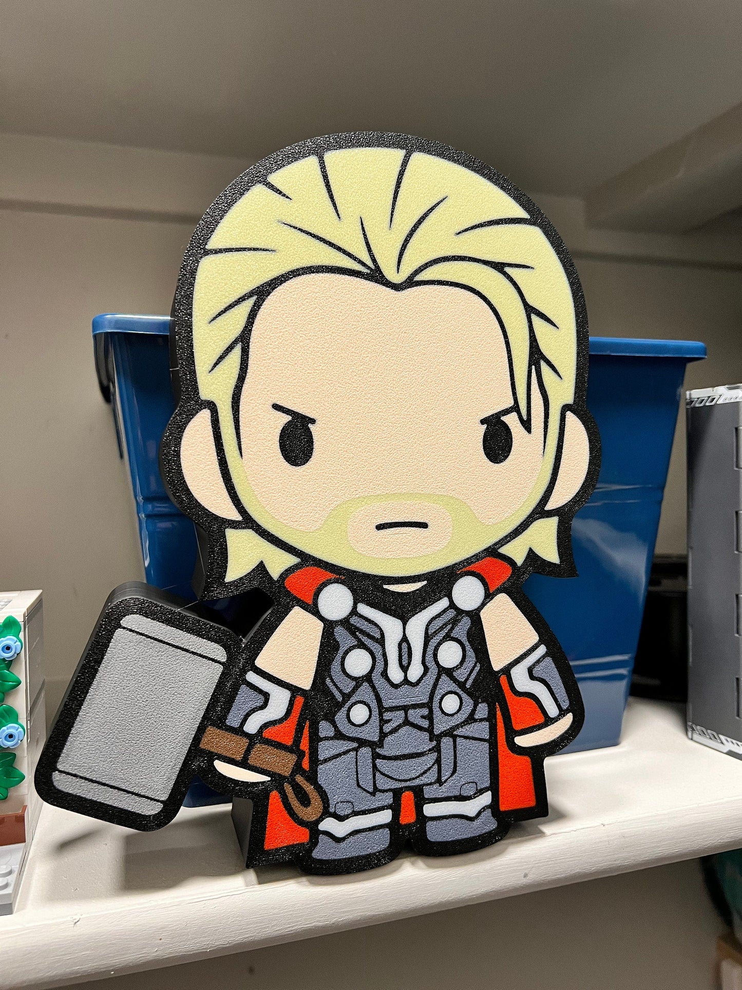 Thor Chibi- Marvel - LightBox Lamp / Sign