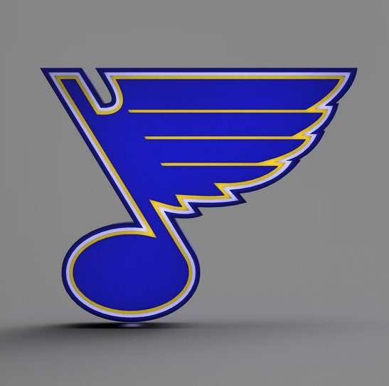 St Louis Blues - NHL - LED Lightbox Sign/Lamp
