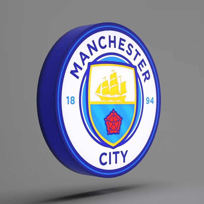 Manchester City FC - LED Lightbox Sign/Lamp