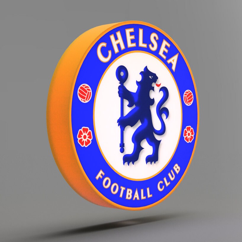 Chelsea FC LED Lightbox SignLamp - Licensed Football Club Decor