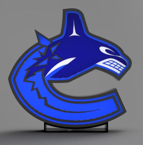 Vancouver Canucks - NHL - LED Lightbox Sign/Lamp
