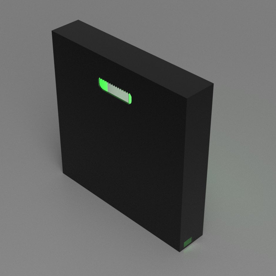 Minecraft Creeper LED Lightbox SignLamp - Pixelated Gaming Decor
