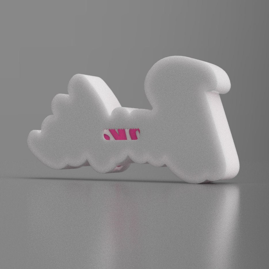 Barbie inspired Logo - LED LightBox Lamp / Sign
