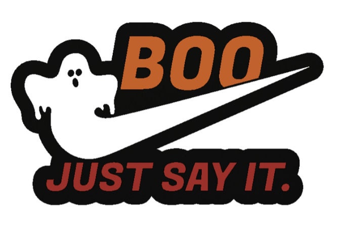 Halloween - Boo! Just Do it! LED Lightbox Lamp/Sign