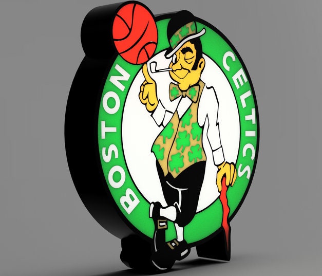 Boston Celtics NBA LED Lightbox Sign - NBA Team Logo Lamp