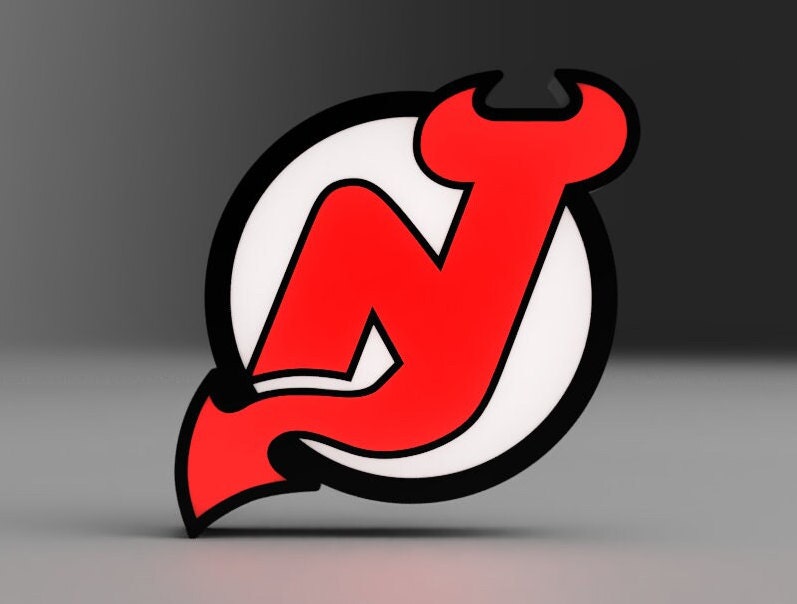 NJ Devils - NHL - LED Lightbox Sign/Lamp