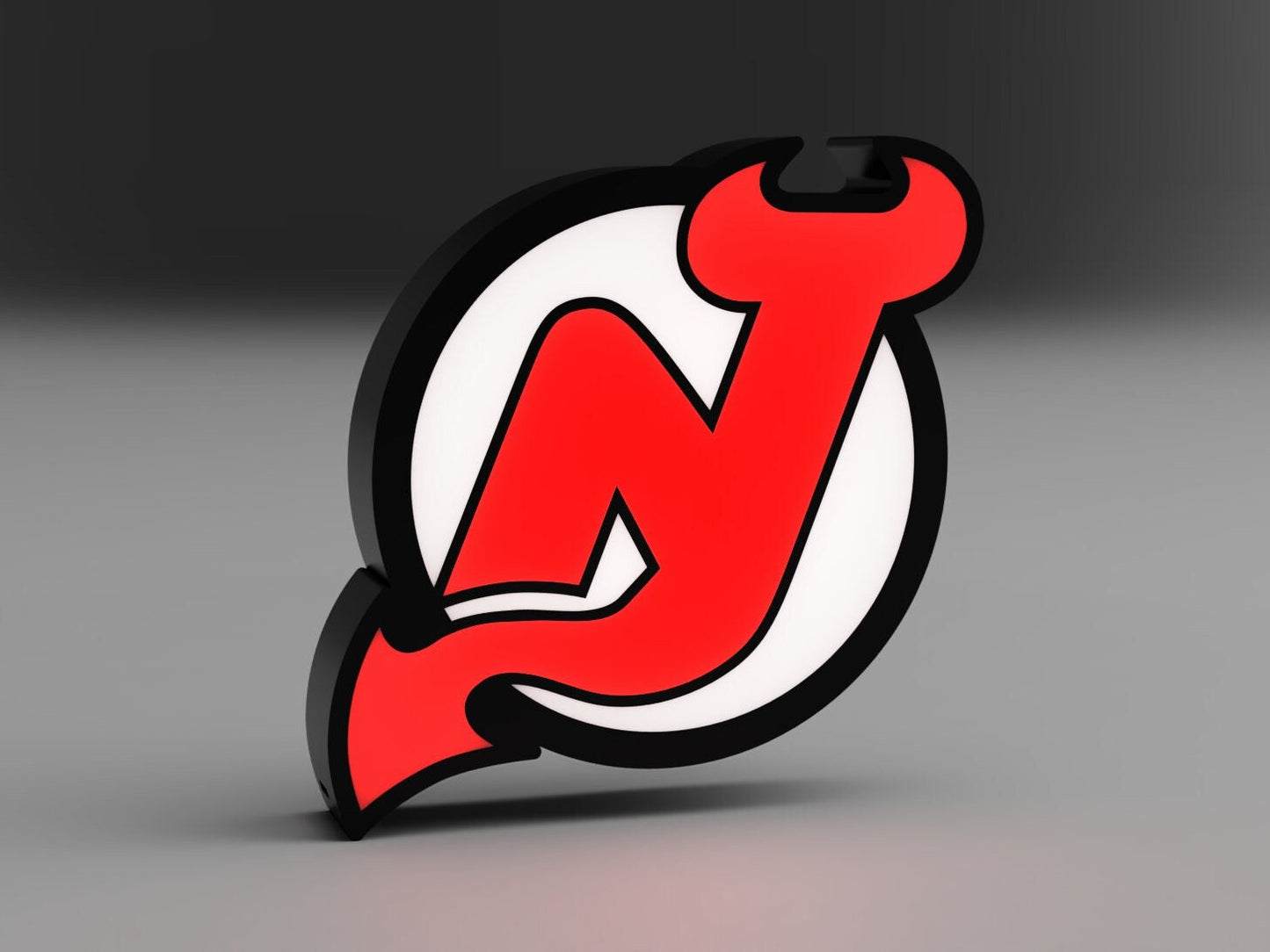 NJ Devils - NHL - LED Lightbox Sign/Lamp