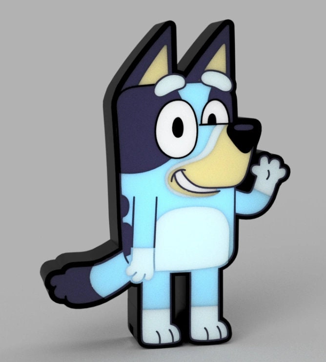 Bluey inspired - LED Lightbox Sign/Lamp