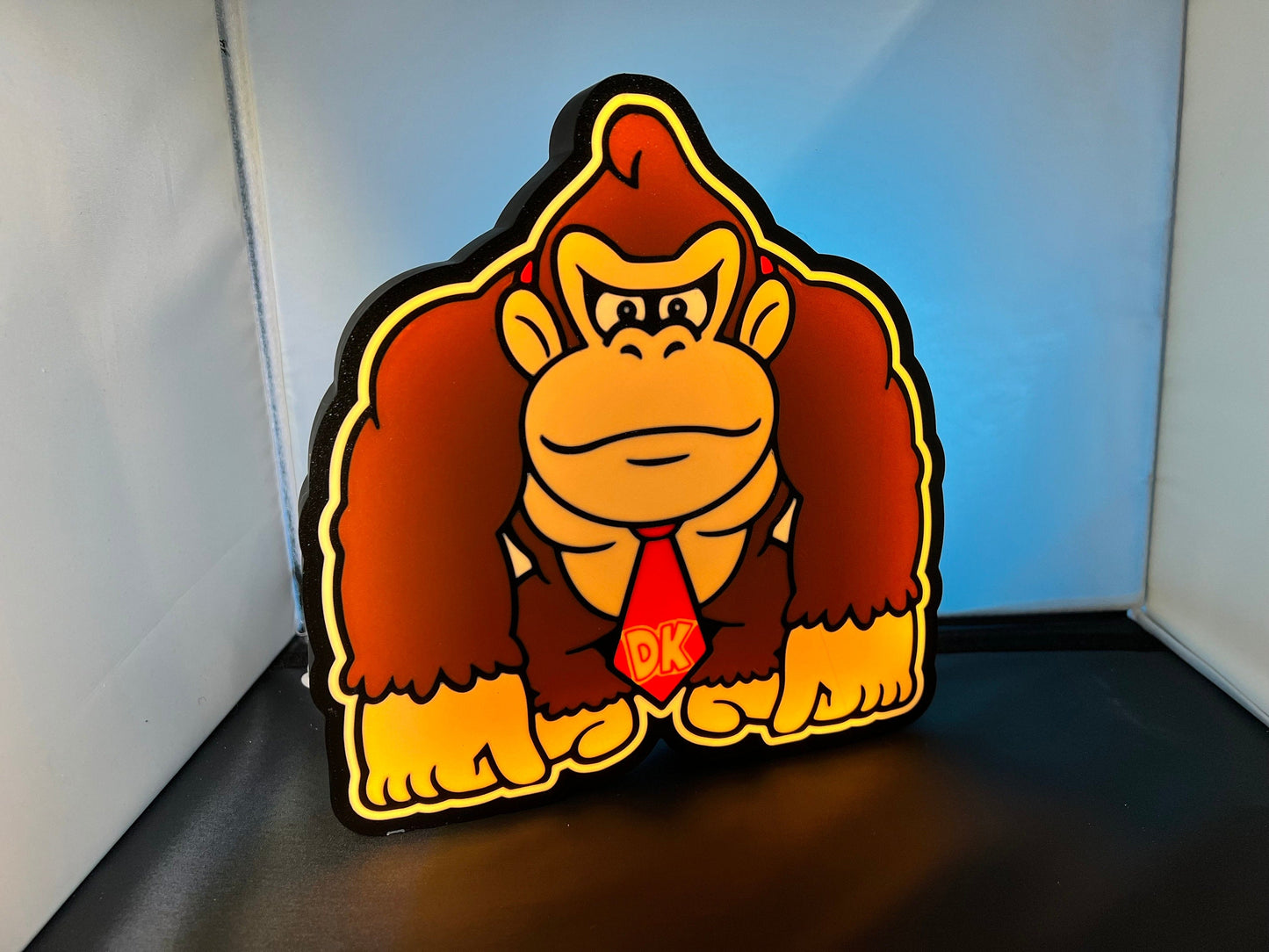 Donkey Kong - Super Mario Brothers inspired - LED Lightbox Sign/Lamp