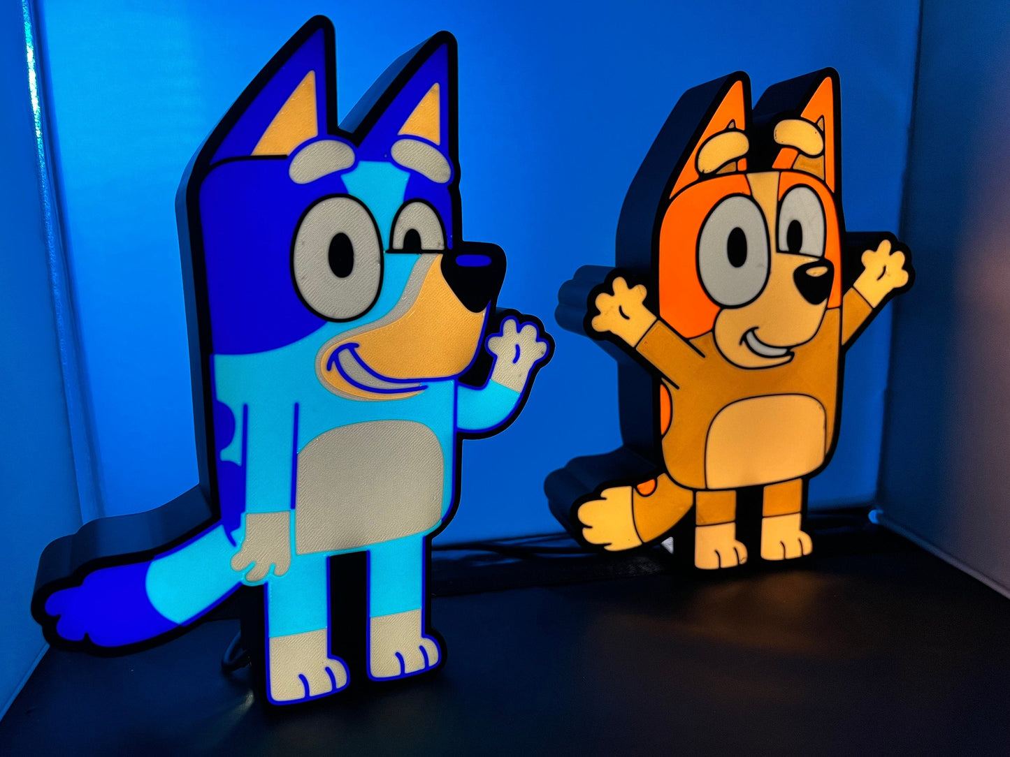 Bluey inspired - LED Lightbox Sign/Lamp