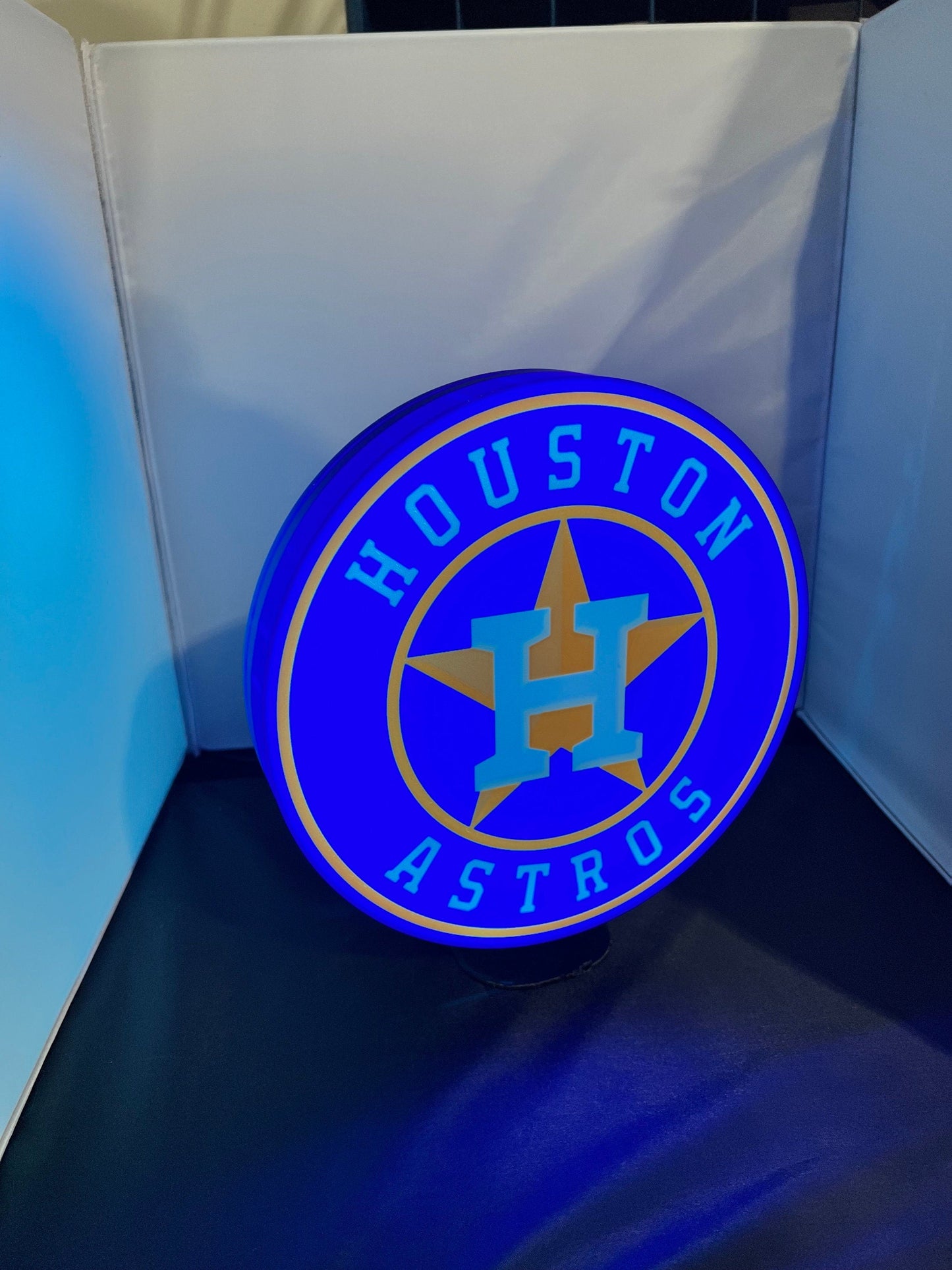 Houston Astros LED LightBox Sign / Lamp