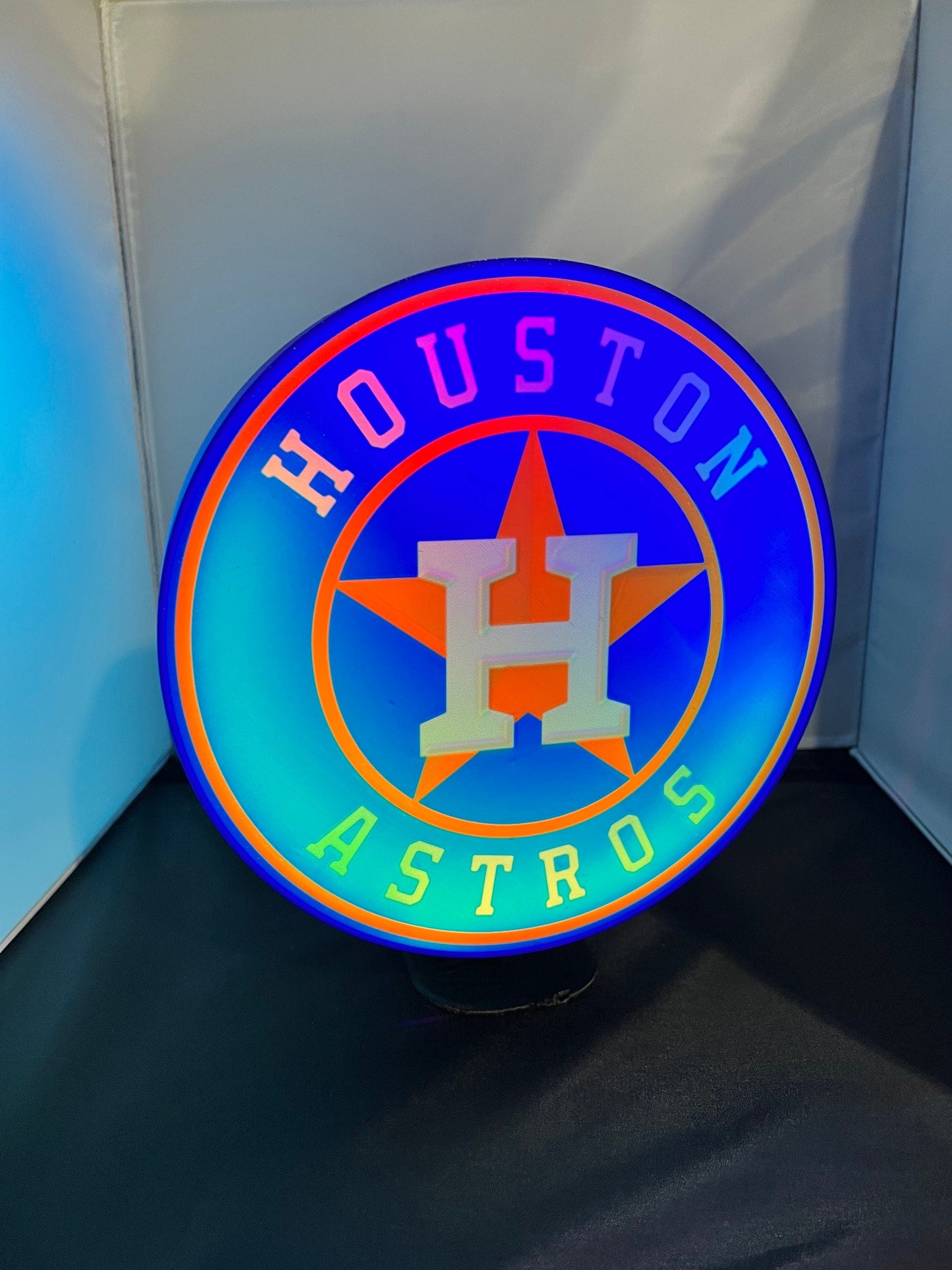 Houston Astros LED LightBox Sign / Lamp