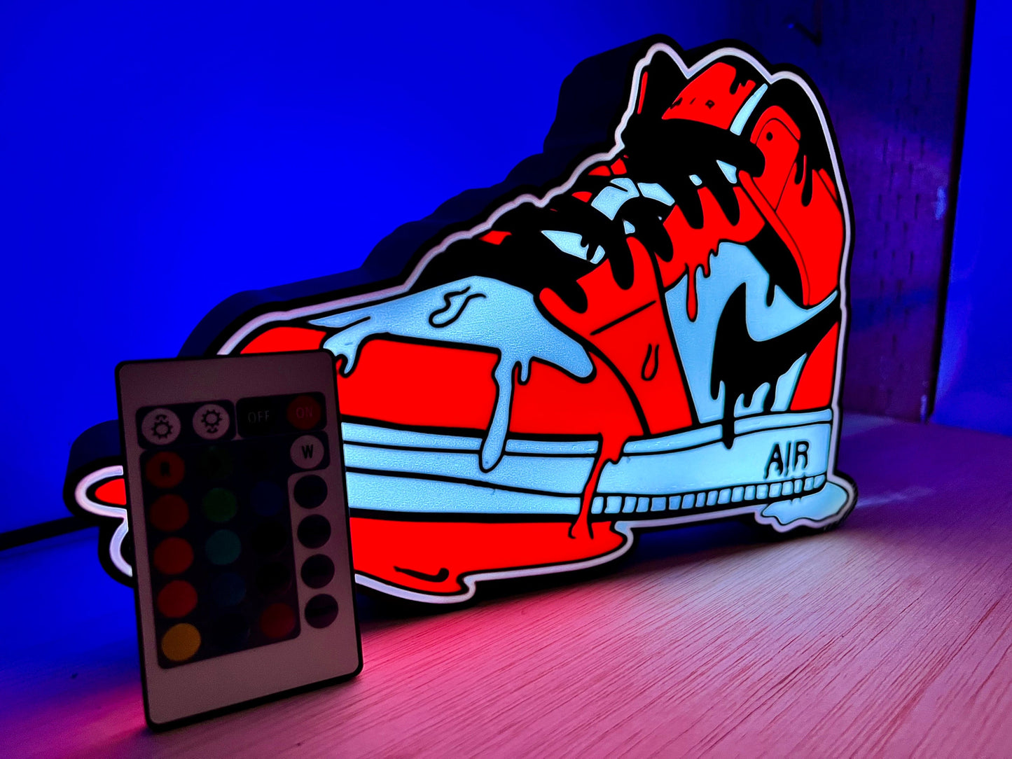 Jordan LED LightBox Lamp - Nike Air Sign
