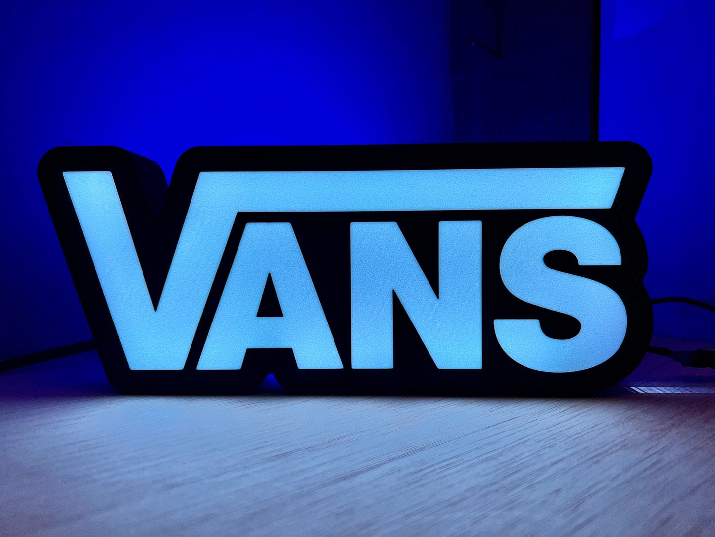 LED LightBox Lamp Sign - Vans Shoes - Unique Retro Home Decor