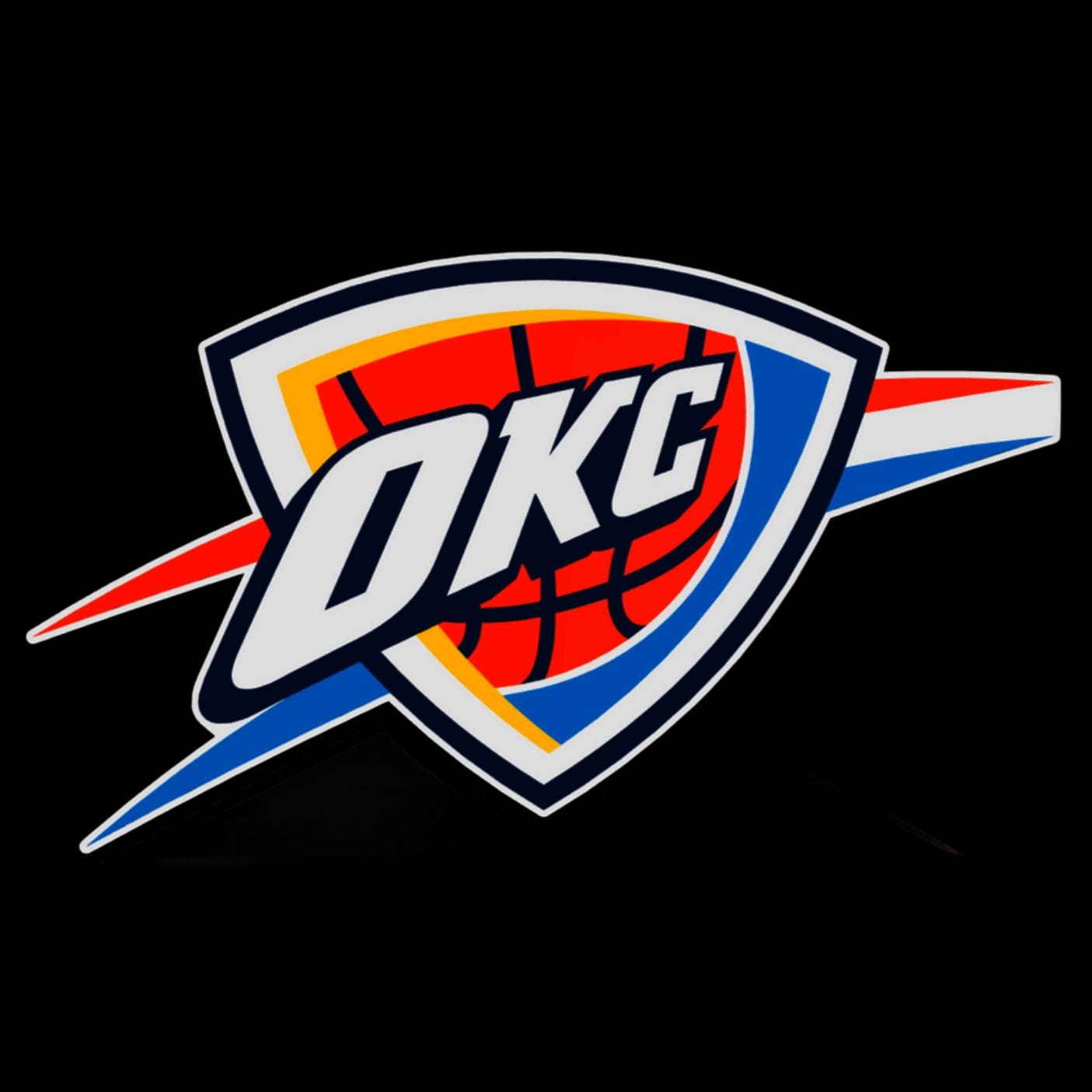 Oklahoma City Thunder - NBA - LED Lightbox Sign/Lamp