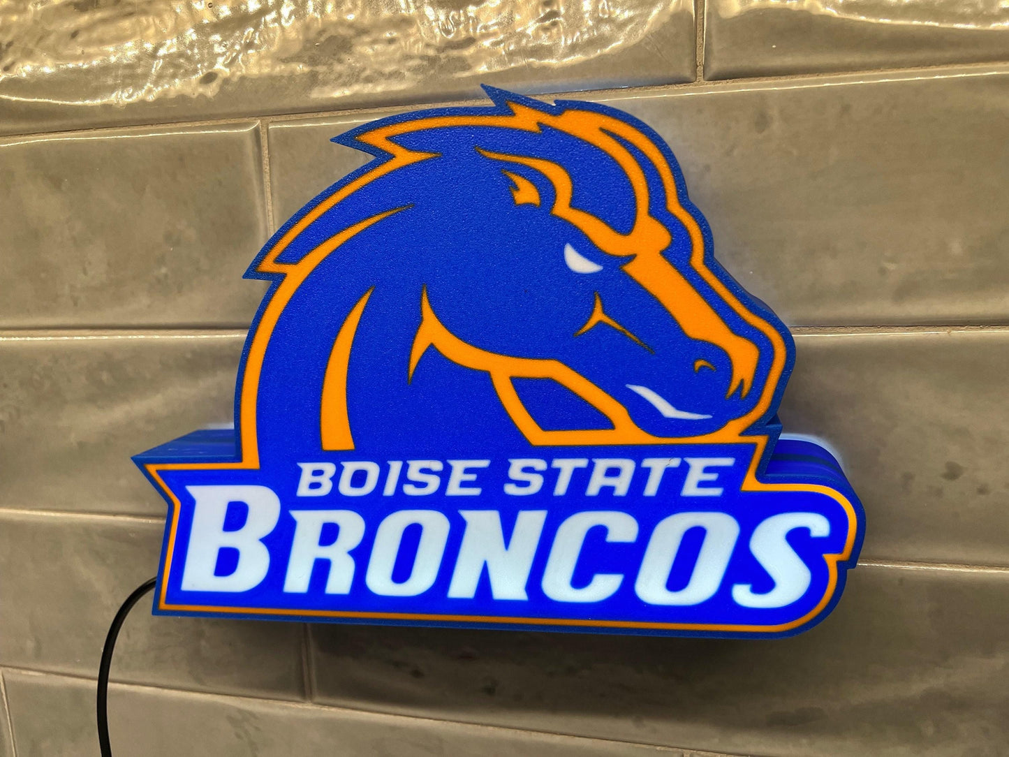 Boise State Broncos (BSU) LED LightBox