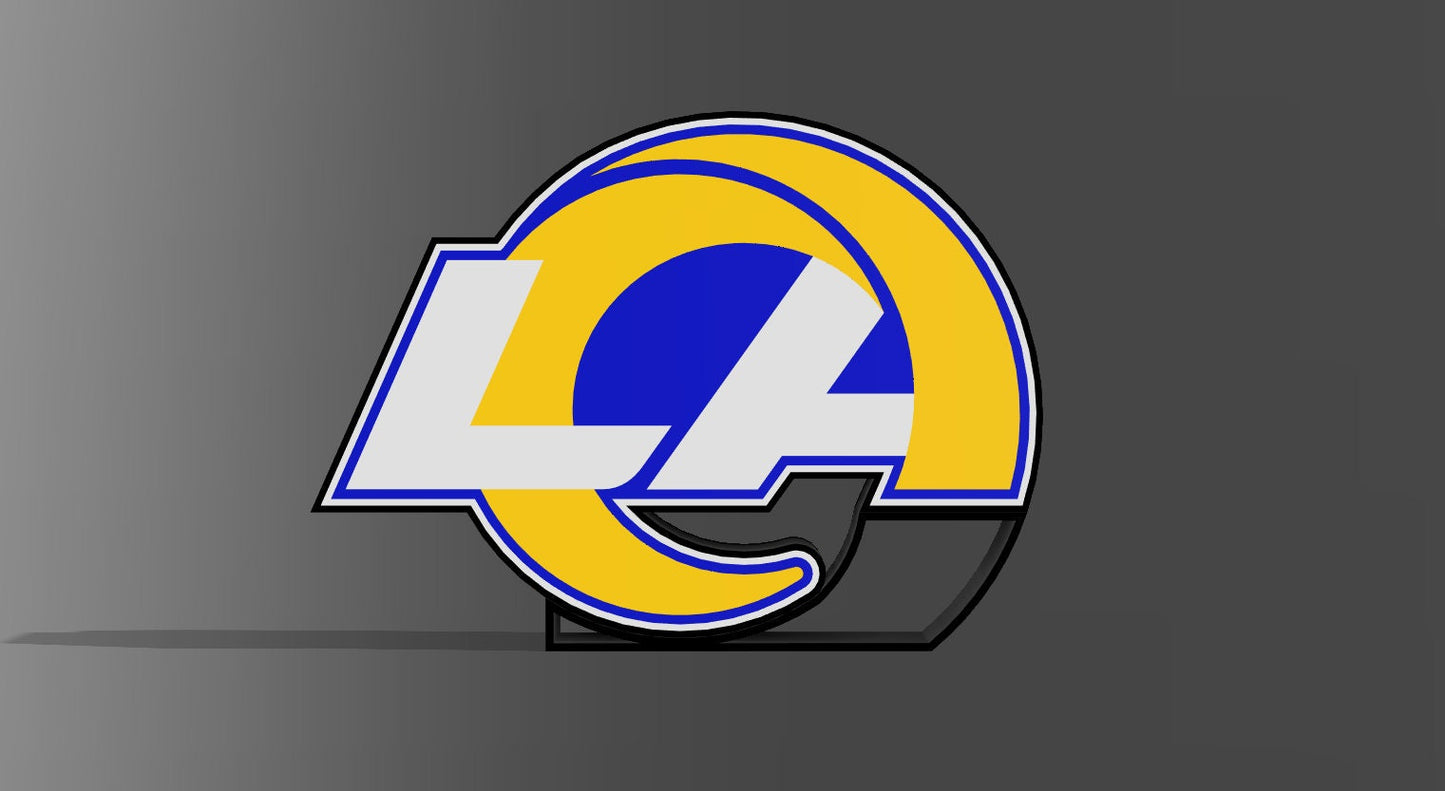 Los Angeles Rams LED Lightbox