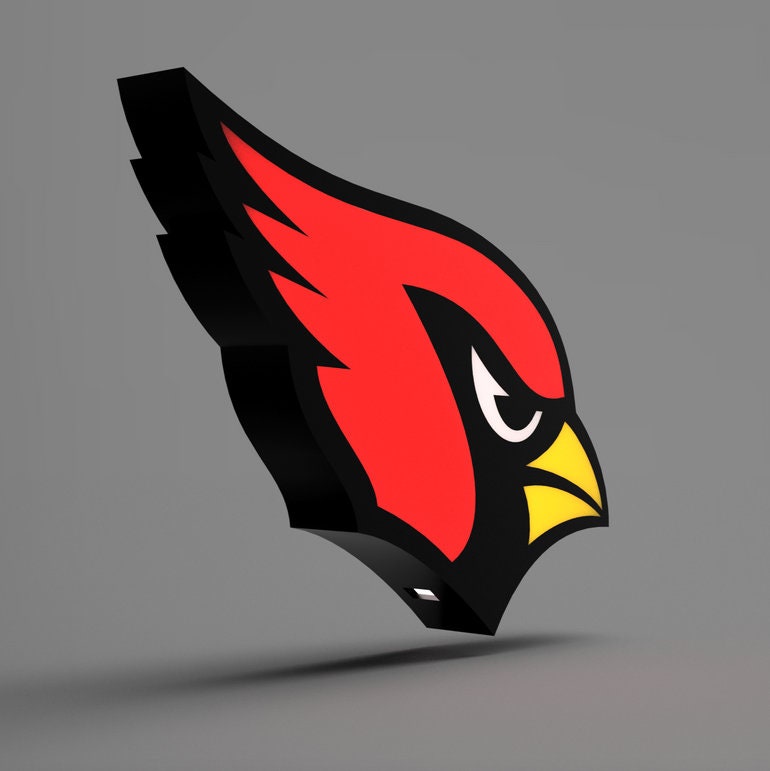 Arizona Cardinals LED Lightbox  NFL Football Team Decor