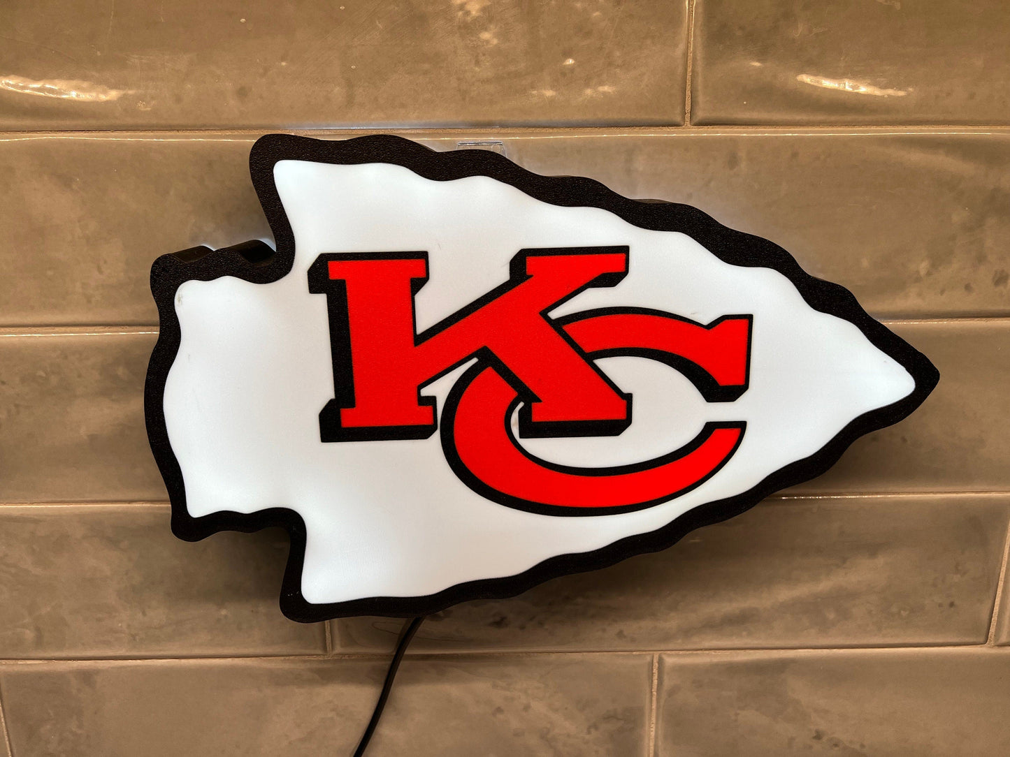 Kansas City Chiefs LED Lightbox
