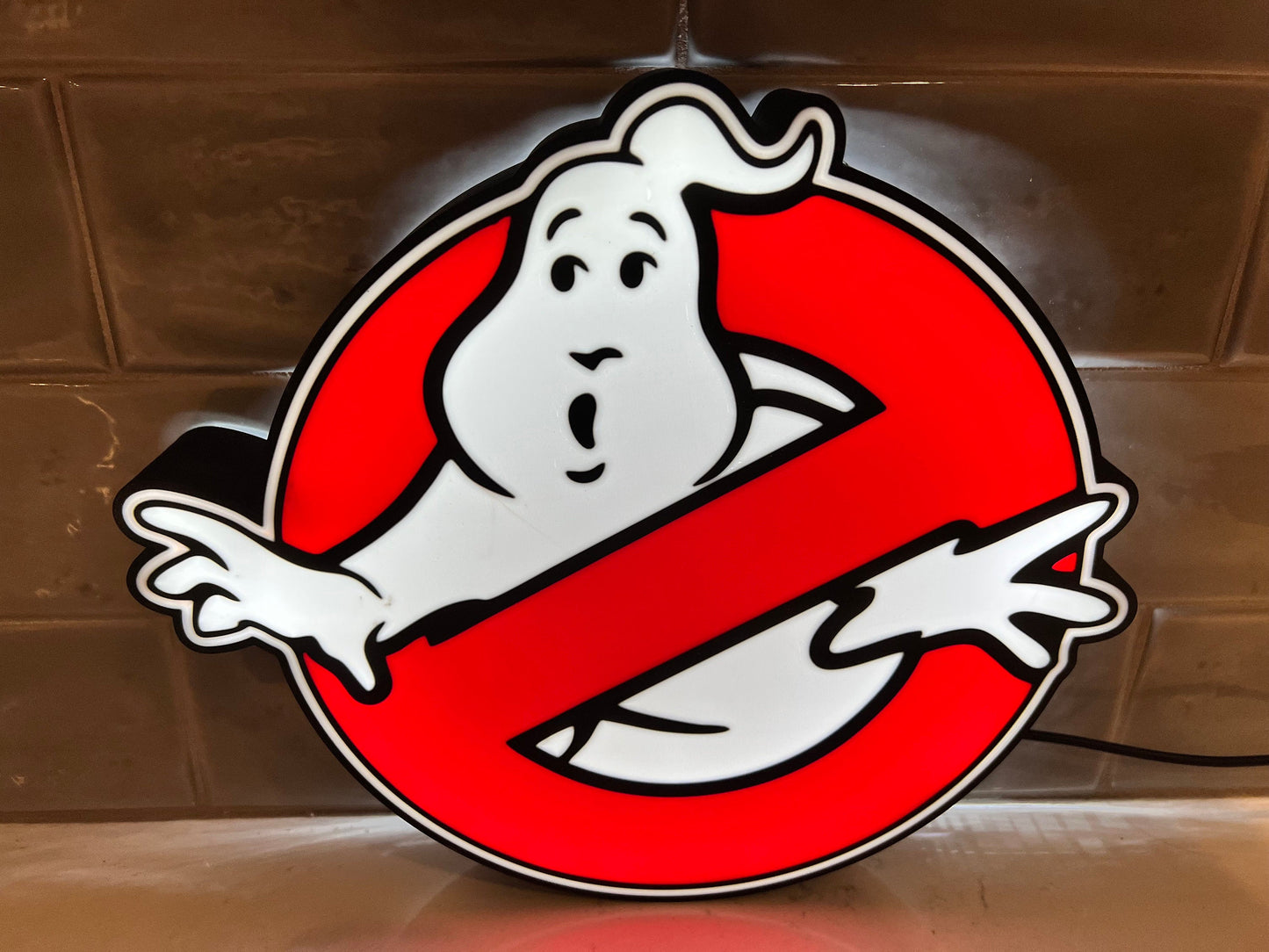Ghostbusters LED Lightbox Lamp/Sign