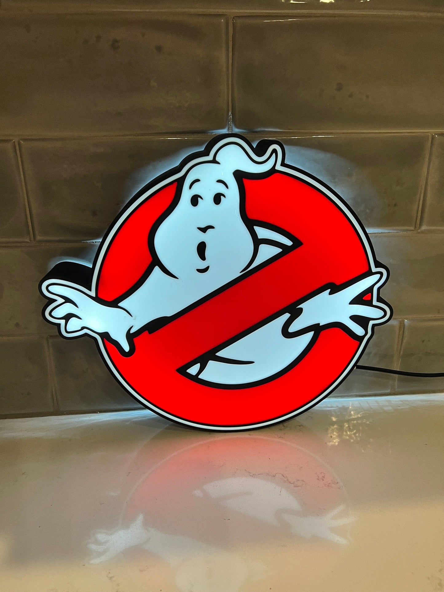 Ghostbusters LED Lightbox Lamp/Sign