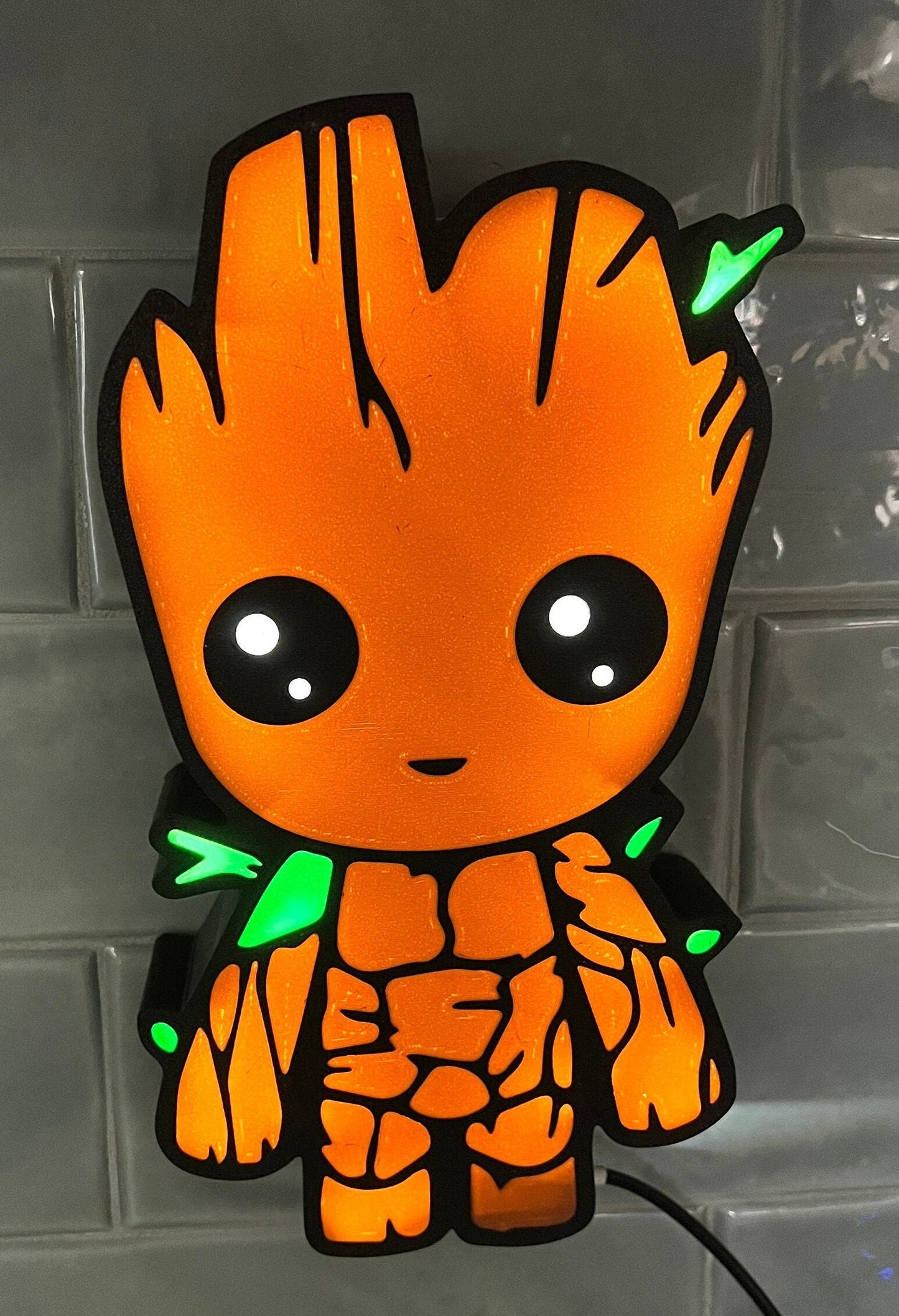 Groot Marvel LightBox LampSign - Decorative Collectible for Fans