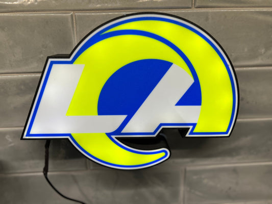 Los Angeles Rams LED Lightbox