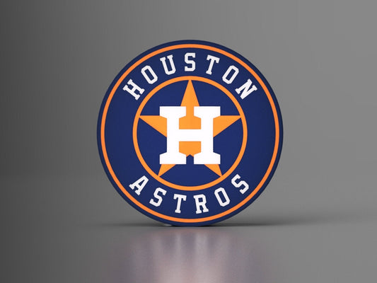 Houston Astros LED LightBox Sign / Lamp