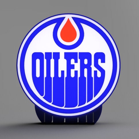 Edmonton Oilers - NHL - LED Lightbox Sign/Lamp