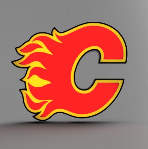 Calgary Flames - NHL - LED Lightbox Sign/Lamp