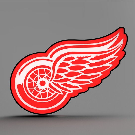 Detroit Red Wings - NHL - LED Lightbox Sign/Lamp