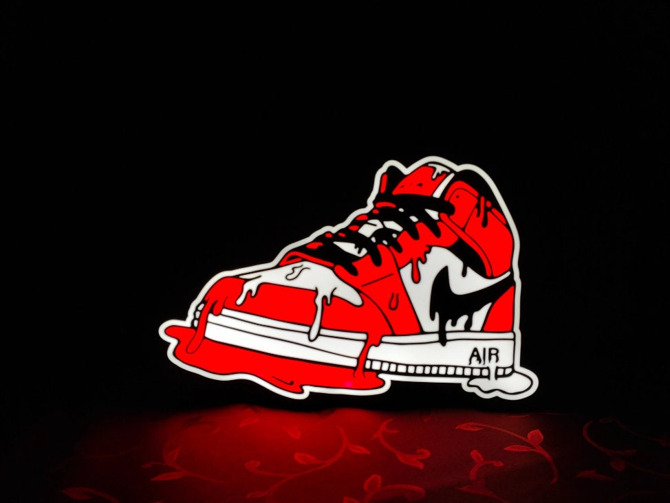 Jordan LED LightBox Lamp - Nike Air Sign