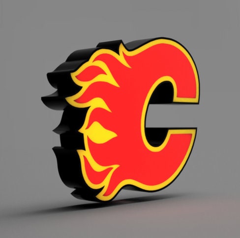 Calgary Flames - NHL - LED Lightbox Sign/Lamp