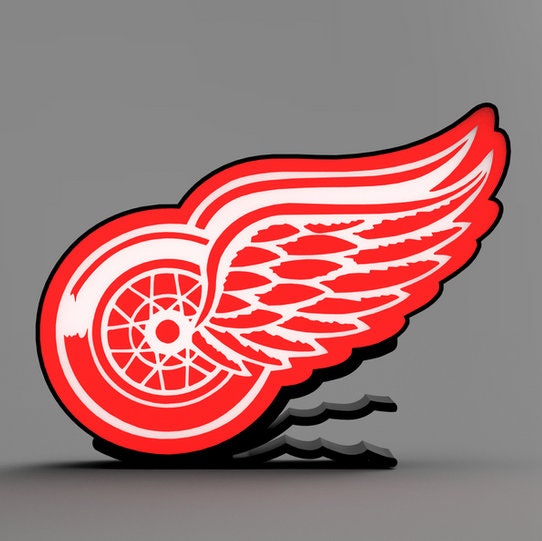 Detroit Red Wings - NHL - LED Lightbox Sign/Lamp