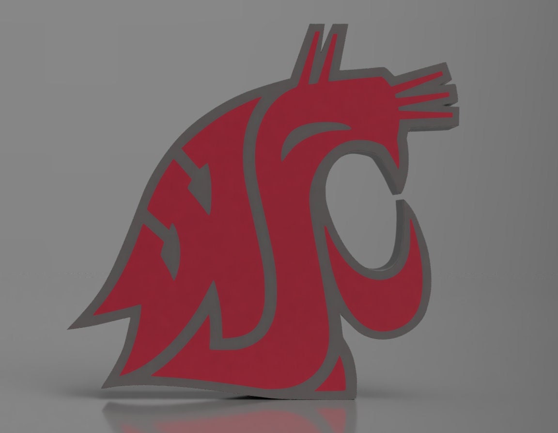 Washington State Cougars - LED Lightbox Sign/Lamp