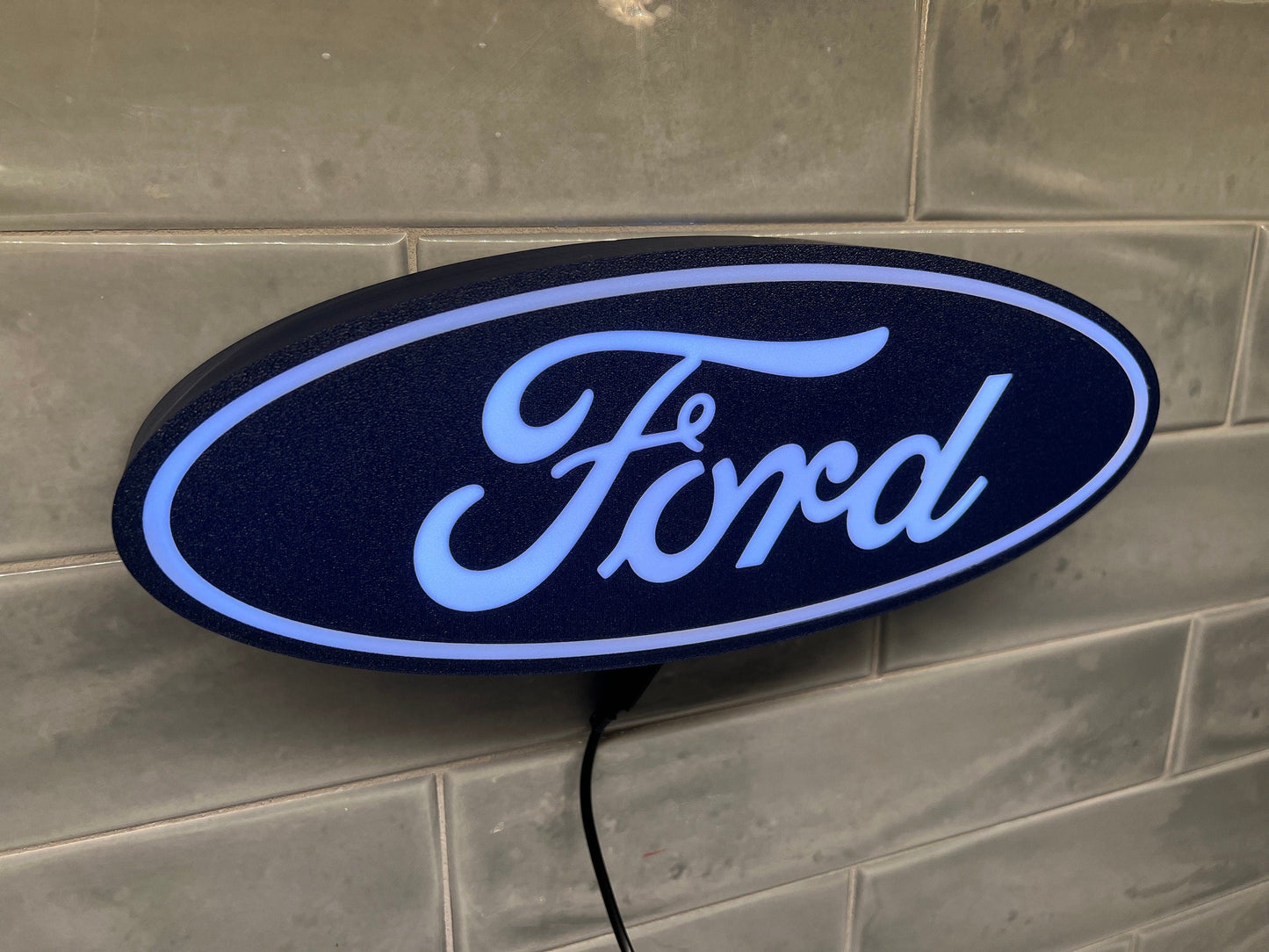 Ford Car/Truck Logo LED LightBox Sign / Lamp