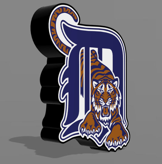 Detroit Tigers MLB LightBox Sign / Lamp MLB