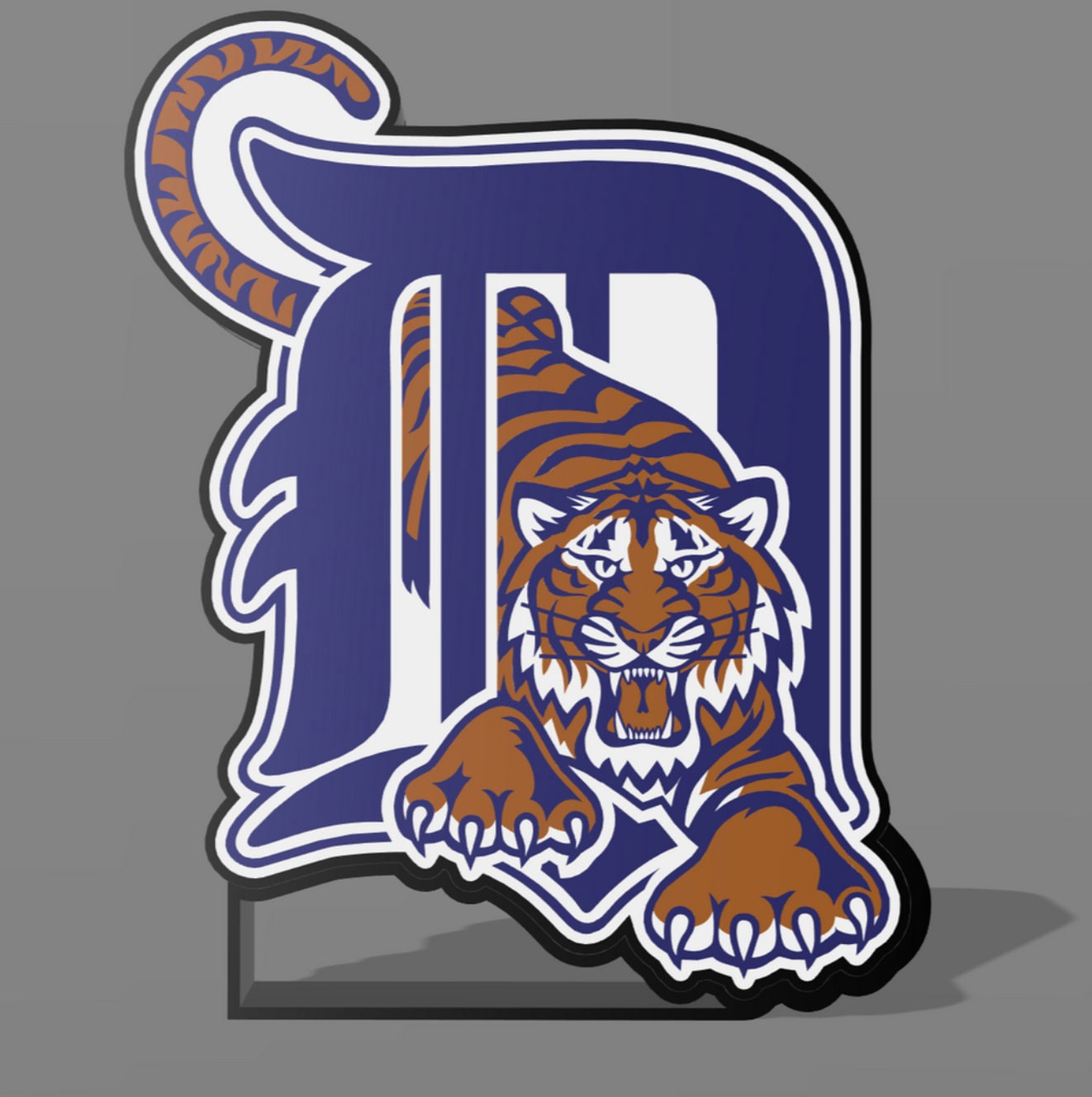 Detroit Tigers MLB LightBox Sign / Lamp MLB