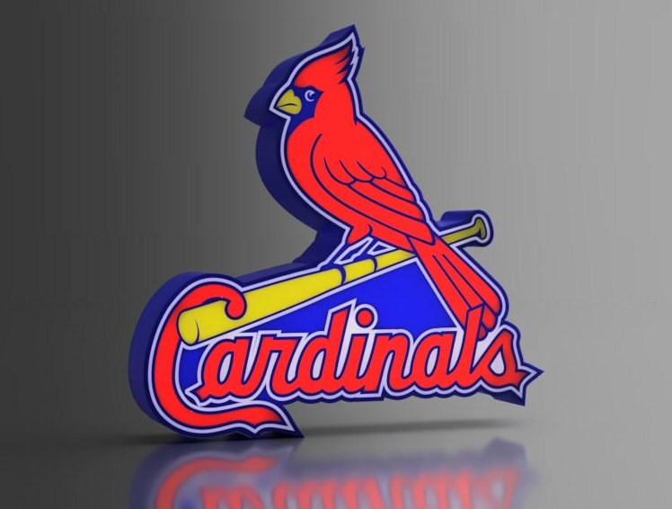 St Louis Cardinals LED LightBox Sign / Lamp