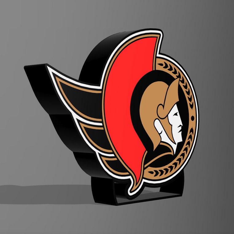 Ottawa Senators- NHL - LED Lightbox Sign/Lamp