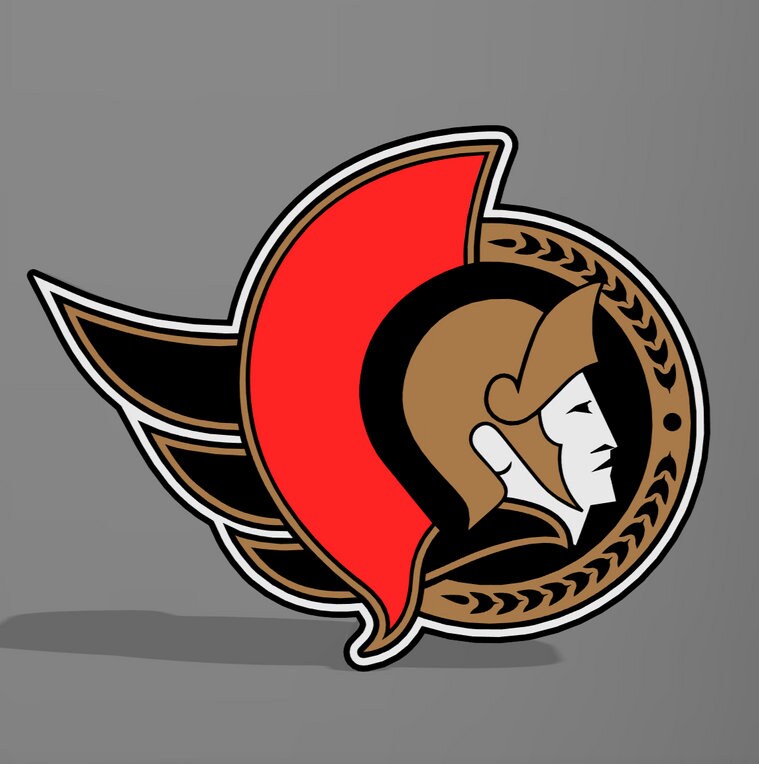 Ottawa Senators- NHL - LED Lightbox Sign/Lamp