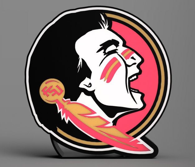 Florida State Seminoles- FSU - Inspired - LED LightBox Sign/Lamp