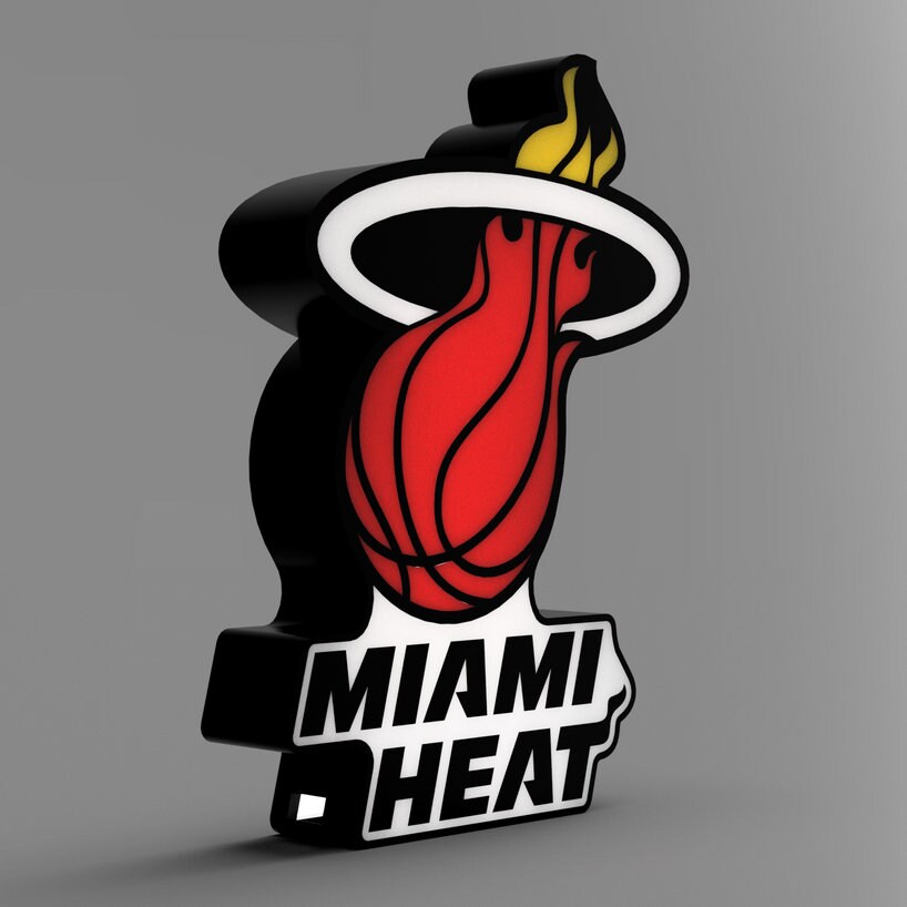 Miami Heat - NBA - LED Lightbox Sign/Lamp