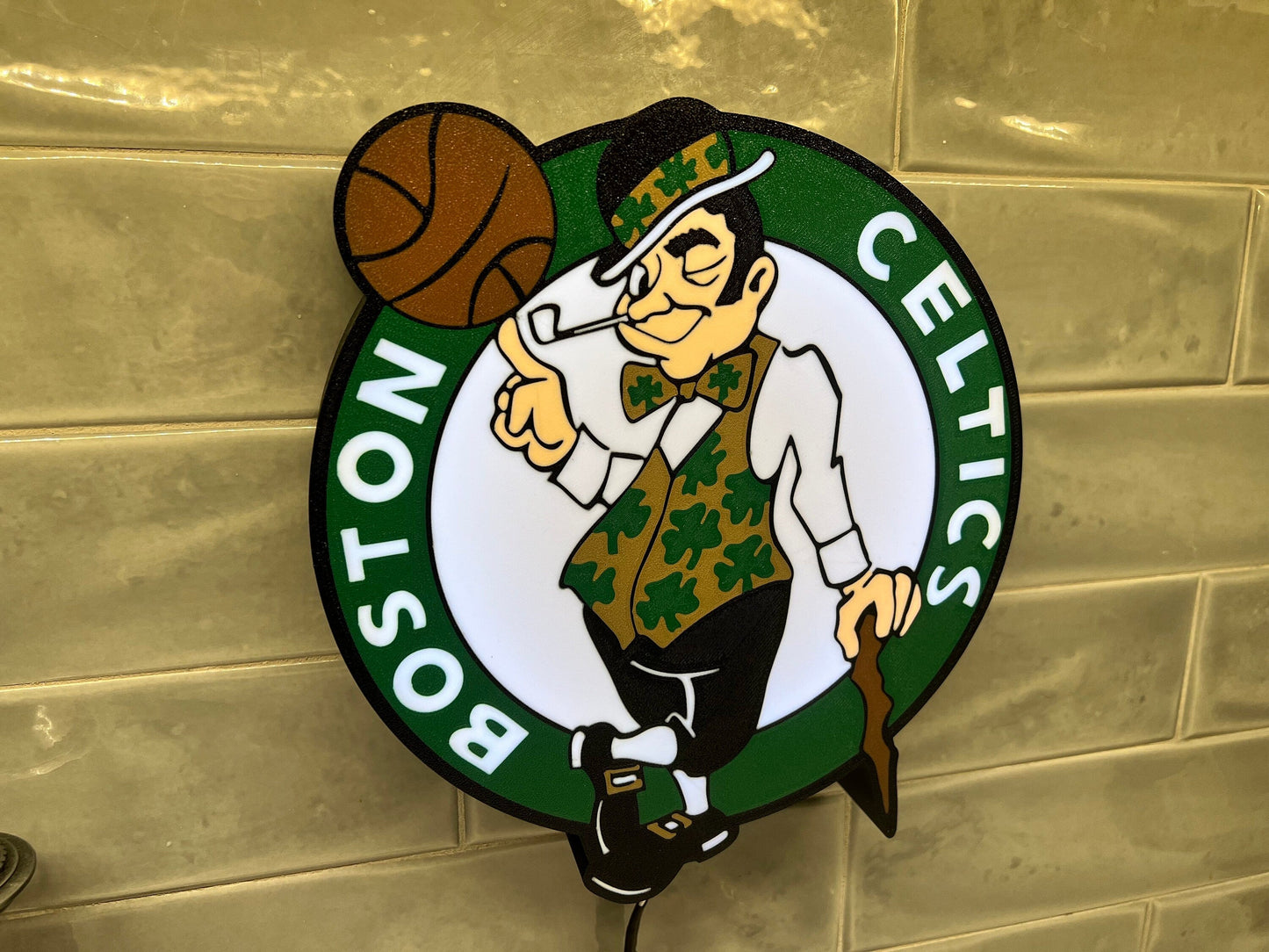 Boston Celtics NBA LED Lightbox Sign - NBA Team Logo Lamp