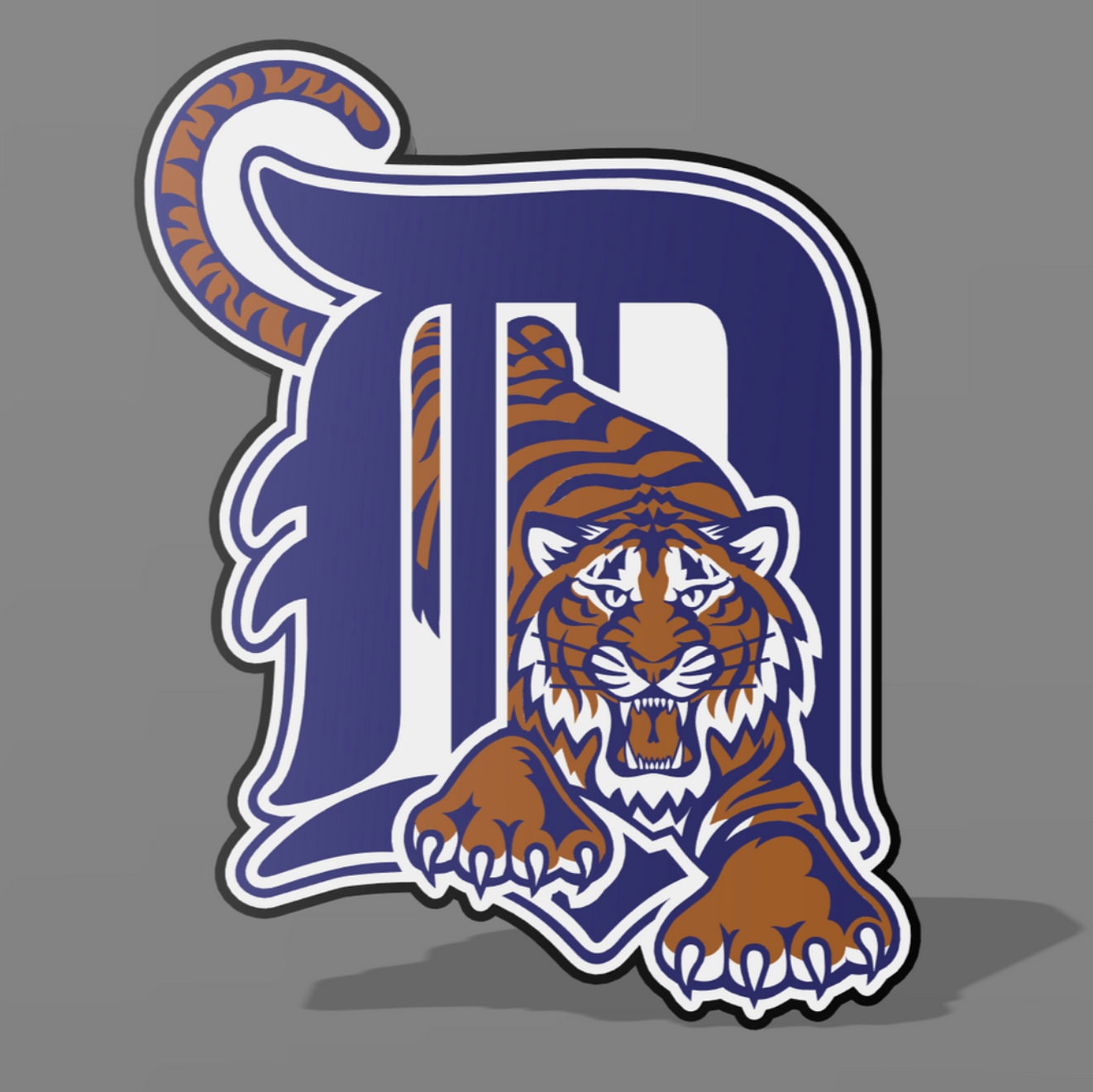 Detroit Tigers MLB LightBox Sign / Lamp MLB