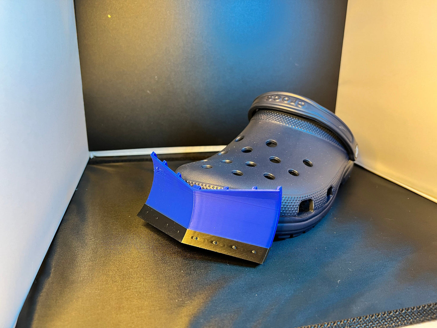 Snowplow attachments for Crocs